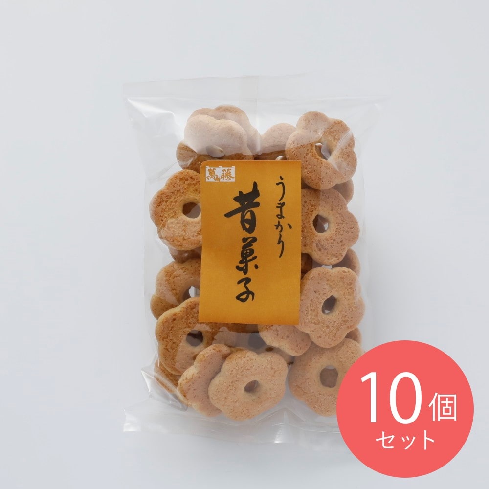 萬藤 ソバボーロ 110g×10個