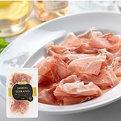 成城石井豚肉と塩のみでつくったハモンセラーノ薄切小50g