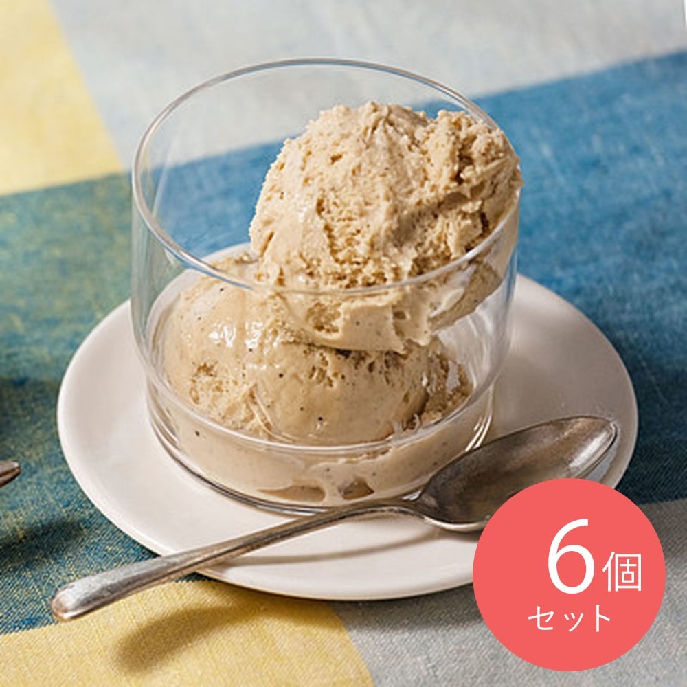 成城石井 くちどけなめらかなコーヒーアイス 110ml×6個