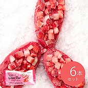 【送料込み】成城石井まるで果物のようなＧｅｌａｔｏＢａｒストロベリー＆ラズベリー 84ml×6個