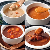 【お歳暮】【E】成城石井 スープ＆ミーセット 4種10個入