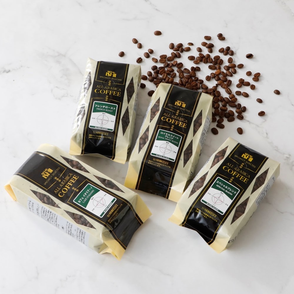 【成城石井のマストバイ！#6】成城石井オリジナルコーヒー豆 少量×4個セット