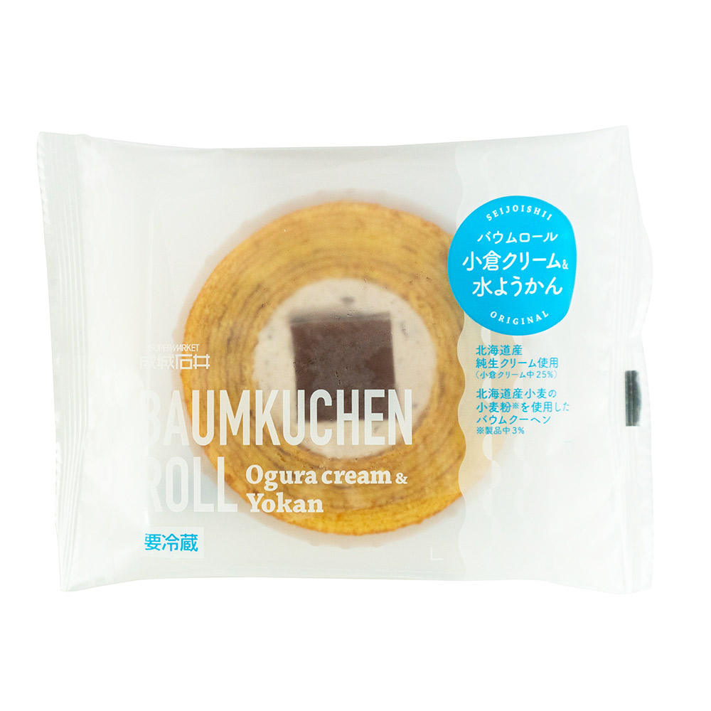 バウムロール 小倉クリーム＆水ようかん