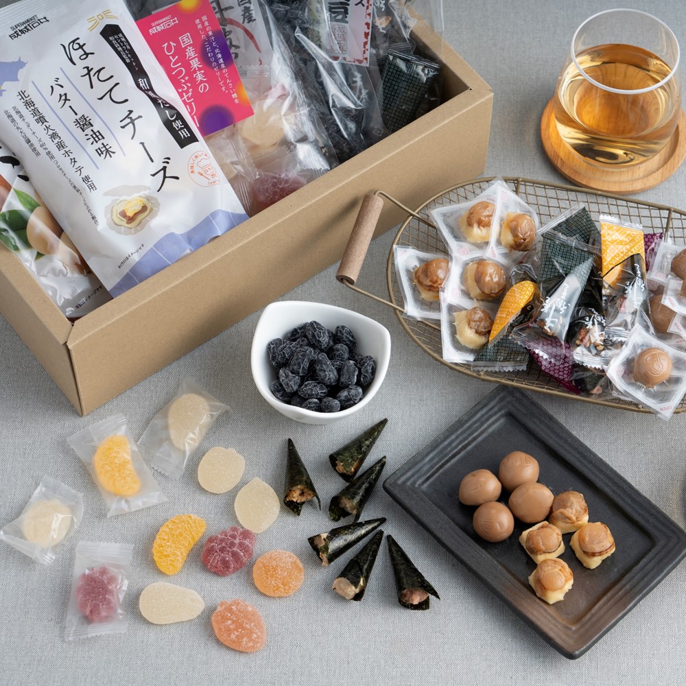 【SeijoIshii.com GIFTSELECTION】【E】バイヤーおすすめ こだわり「和」のお菓子5点詰合せ