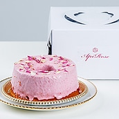 【お取り寄せ】【W】アピローズ ローズシフォンケーキ 1個 | 沖縄・離島配送不可