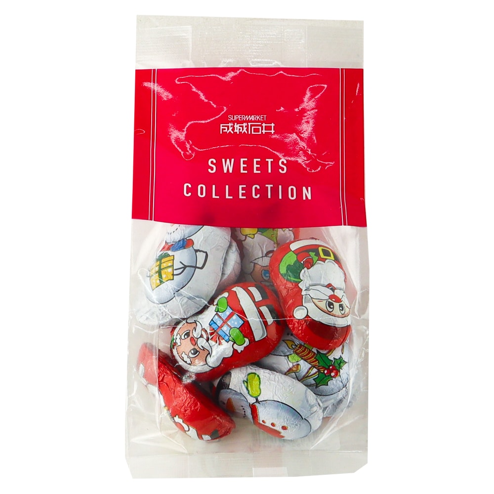 成城石井 サンタ&スノーマンチョコ 90g | D+2