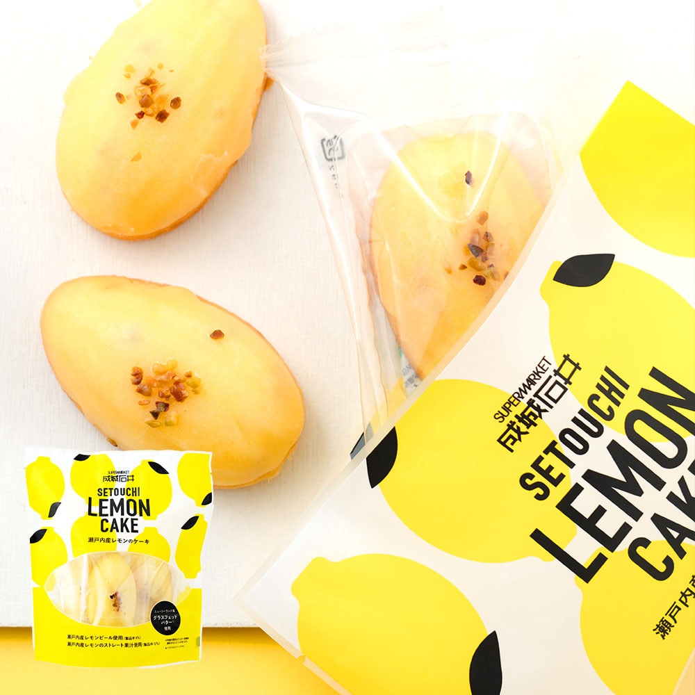 成城石井 瀬戸内産レモンのケーキ 3個