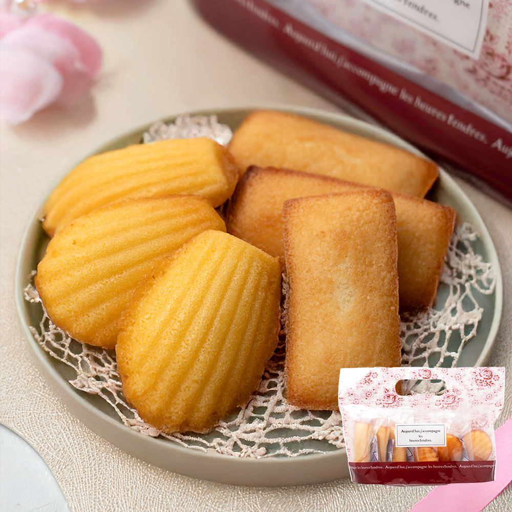 成城石井自家製（フラワー）フィナンシェ＆マドレーヌ6個入 | D+2