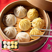 成城石井 【要冷蔵】台湾風小籠包2種盛合わせ（豚・カニ味噌） | D+2 / 消費期限：発送日より2日間