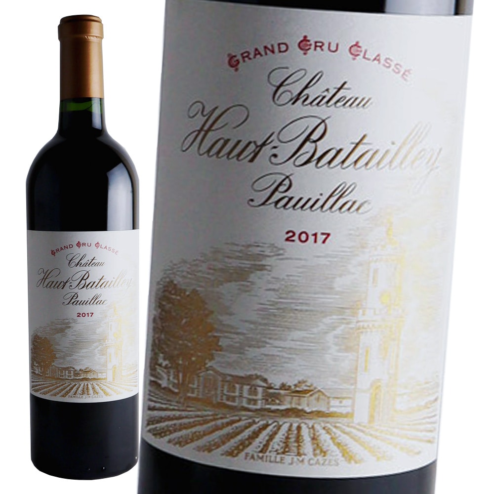 フランス ボルドー ポイヤック 2017 CH オー バタイィ 750ml