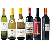 【お取り寄せ】【E】ワイン売上ランキングトップ３！紅白ワイン6本セット