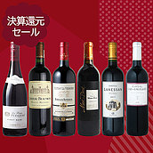 【送料込み】決算セール#8 バイヤーいちおしおすすめ赤ワイン6本セット