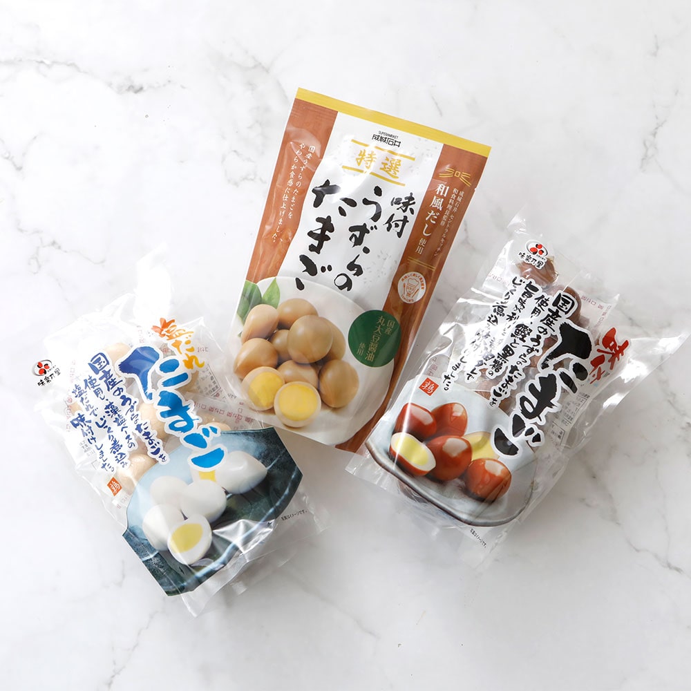 【成城石井のマストバイ！#16】味付け・塩だれうずらの卵 食べ比べセット 1セット