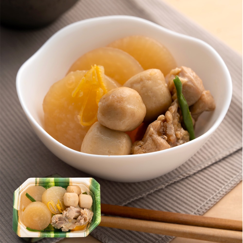 成城石井自家製 鶏肉と里芋と大根の炊き合せ | D+2 / 消費期限：発送日より2日間