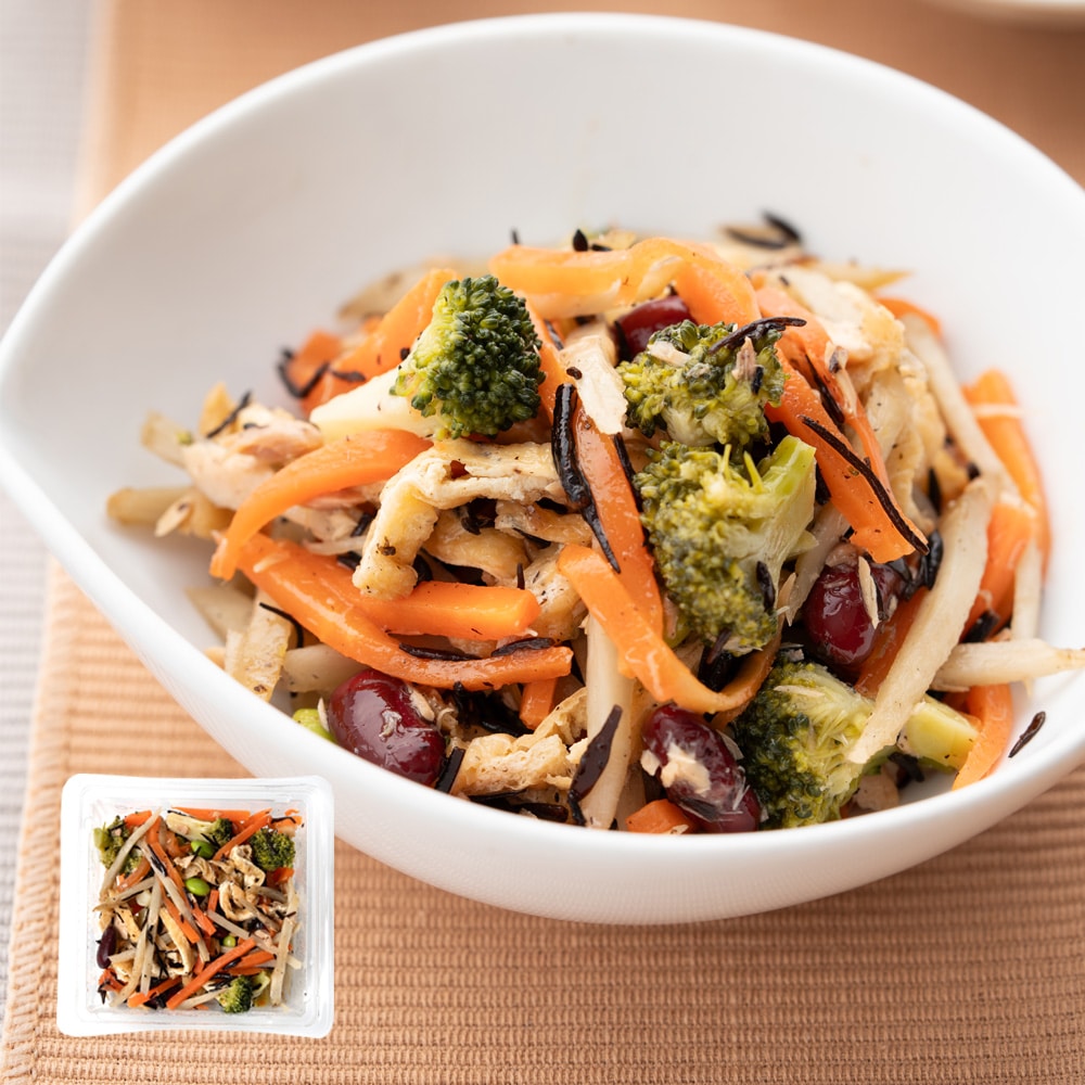 成城石井自家製 食物繊維たんぱく質を摂ろうひじきとブロッコリーの柚子胡椒和え | D+2 / 消費期限：発送日より3日間