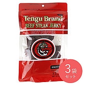 テング ビーフステーキジャーキー ホット 93g×3袋
