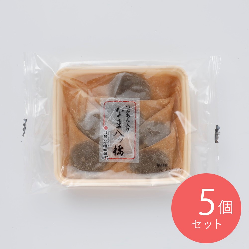 井筒八ッ橋本舗 生八ッ橋つぶあん 6個×5個 | D+2