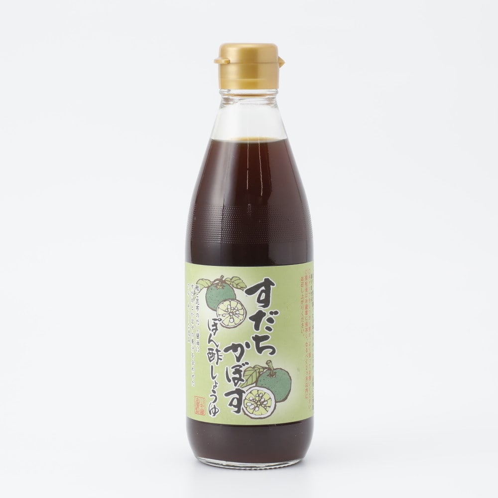 川中醤油 すだちかぼすぽん酢しょうゆ 360ml