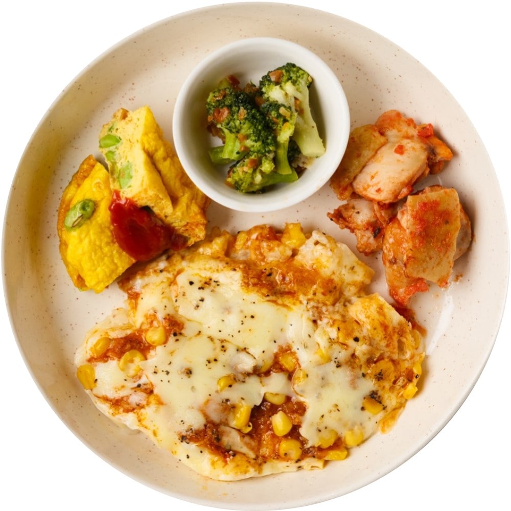 成城石井 やまだ式ロカボBento ミートドリア風とトマトチキンの洋風弁当 1食