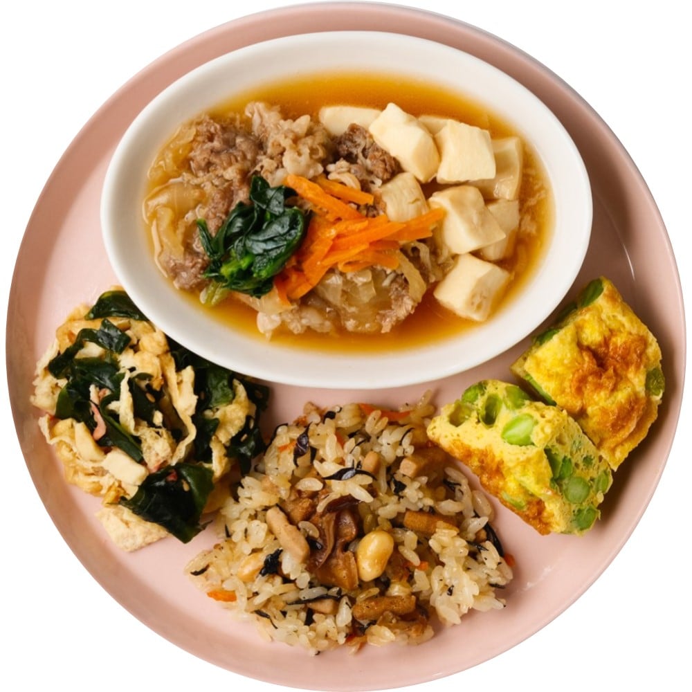 成城石井 やまだ式ロカボBento 肉豆腐と枝豆入り玉子焼きの和風弁当 1食