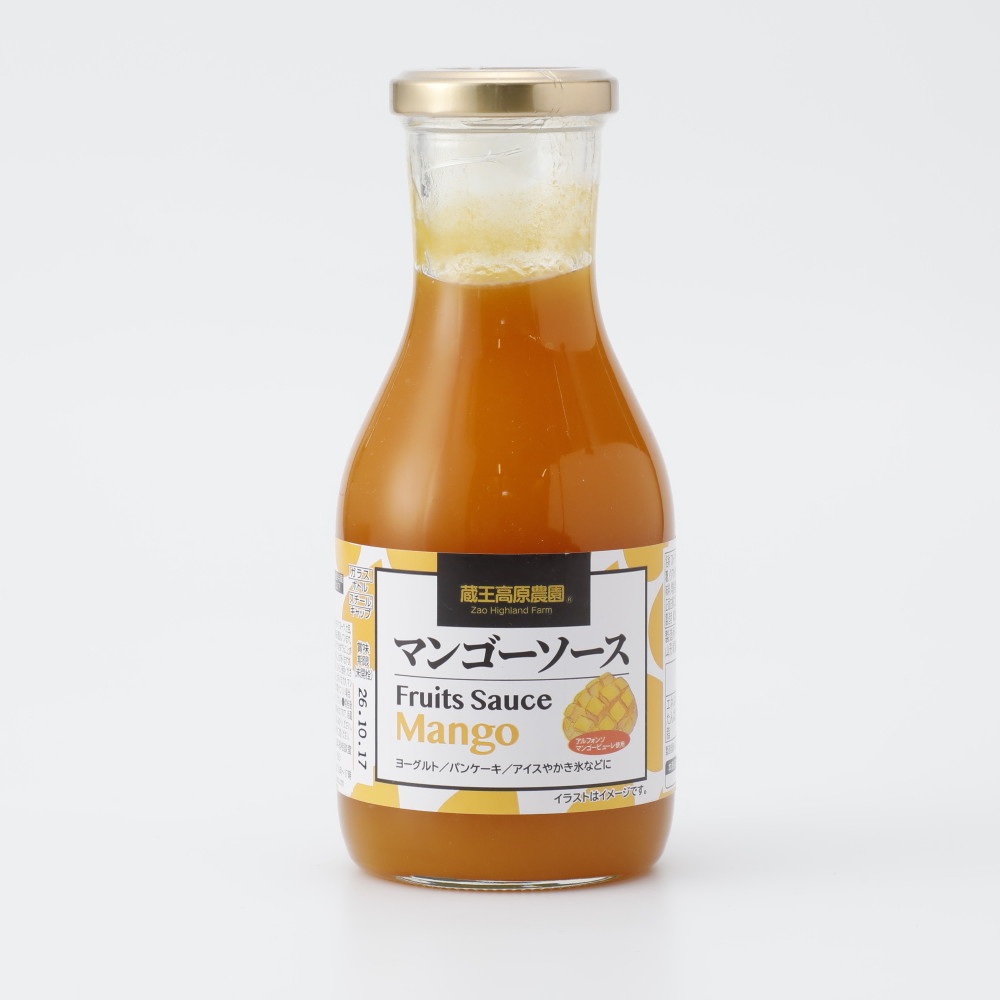 蔵王高原農園 フルーツソース マンゴー 320g