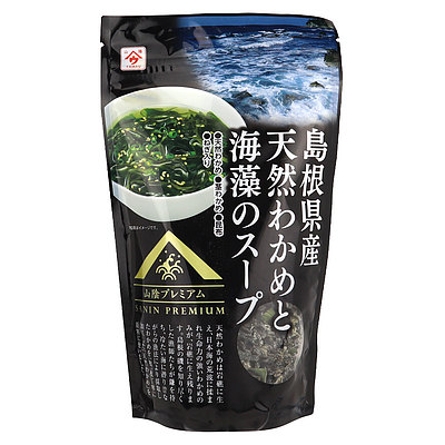 魚の屋 島根県産天然わかめと海藻のスープ 60g