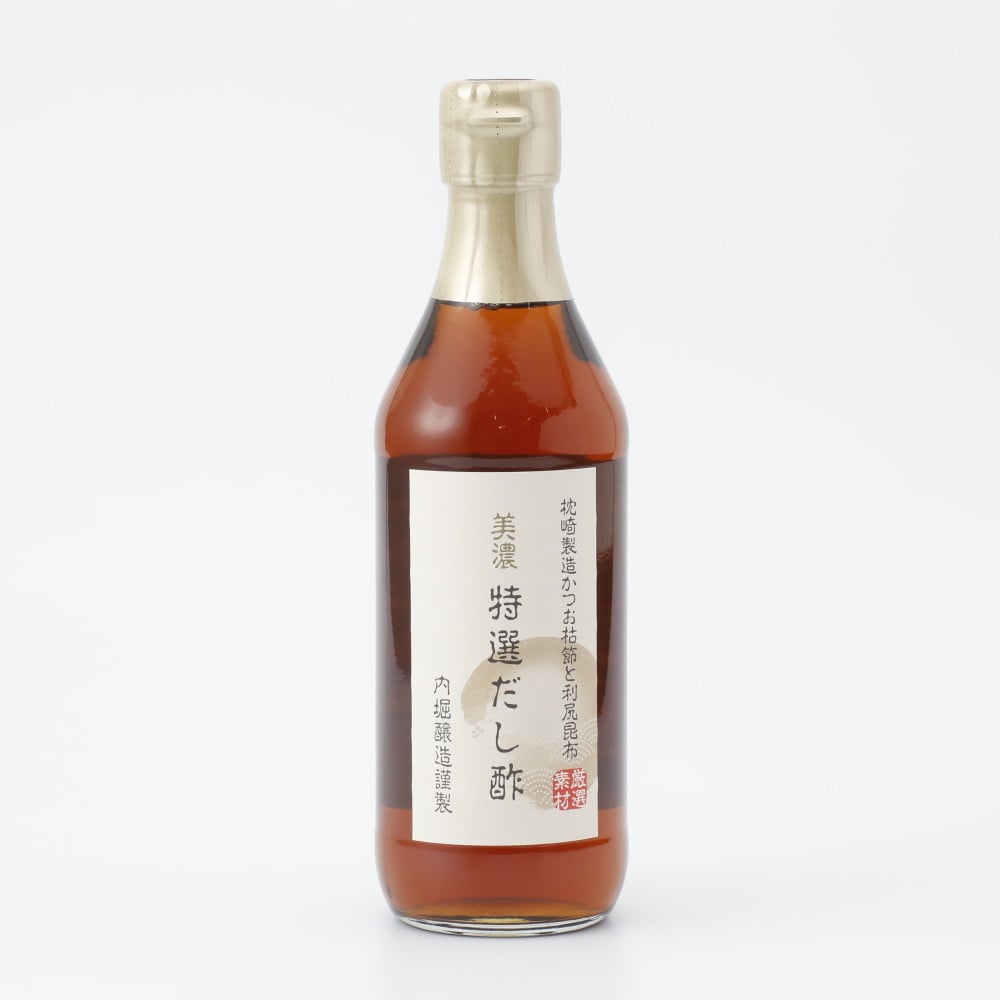 内堀醸造 美濃特選だし酢 360ml