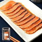 オカムラ食品 青森サーモンたたき ＋たれ付 80g