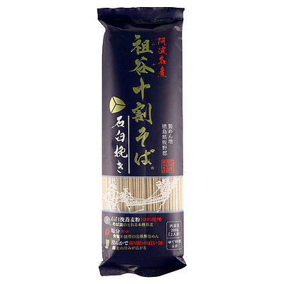 祖谷十割そば 石臼挽き 200g