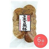 安藤製菓 二度がけ煎餅 10枚入×6個