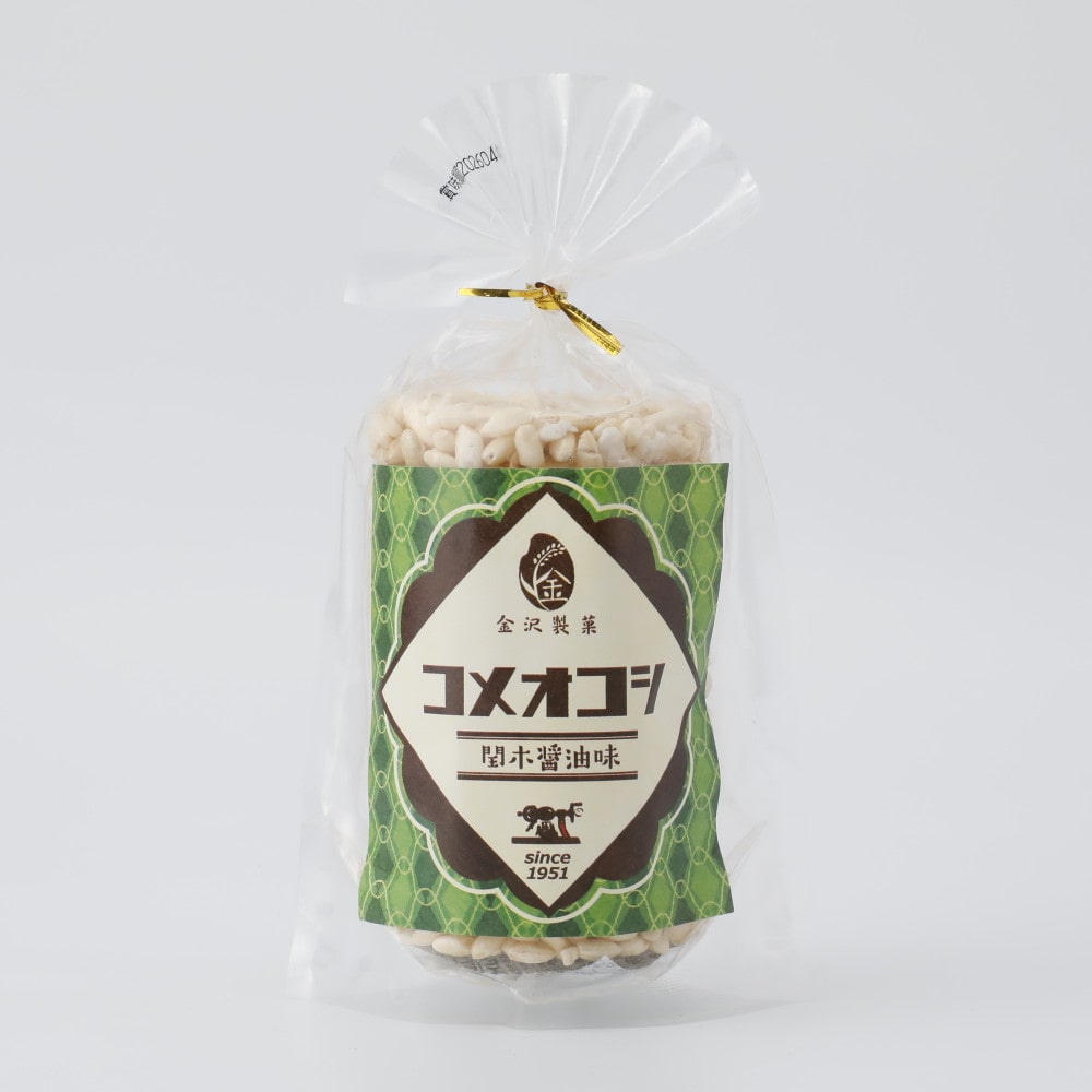 金沢製菓 コメオコシ(閏木醤油味) 7枚
