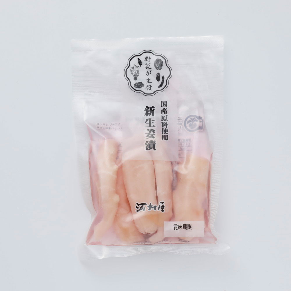 河村屋 国産 新生姜漬 100g