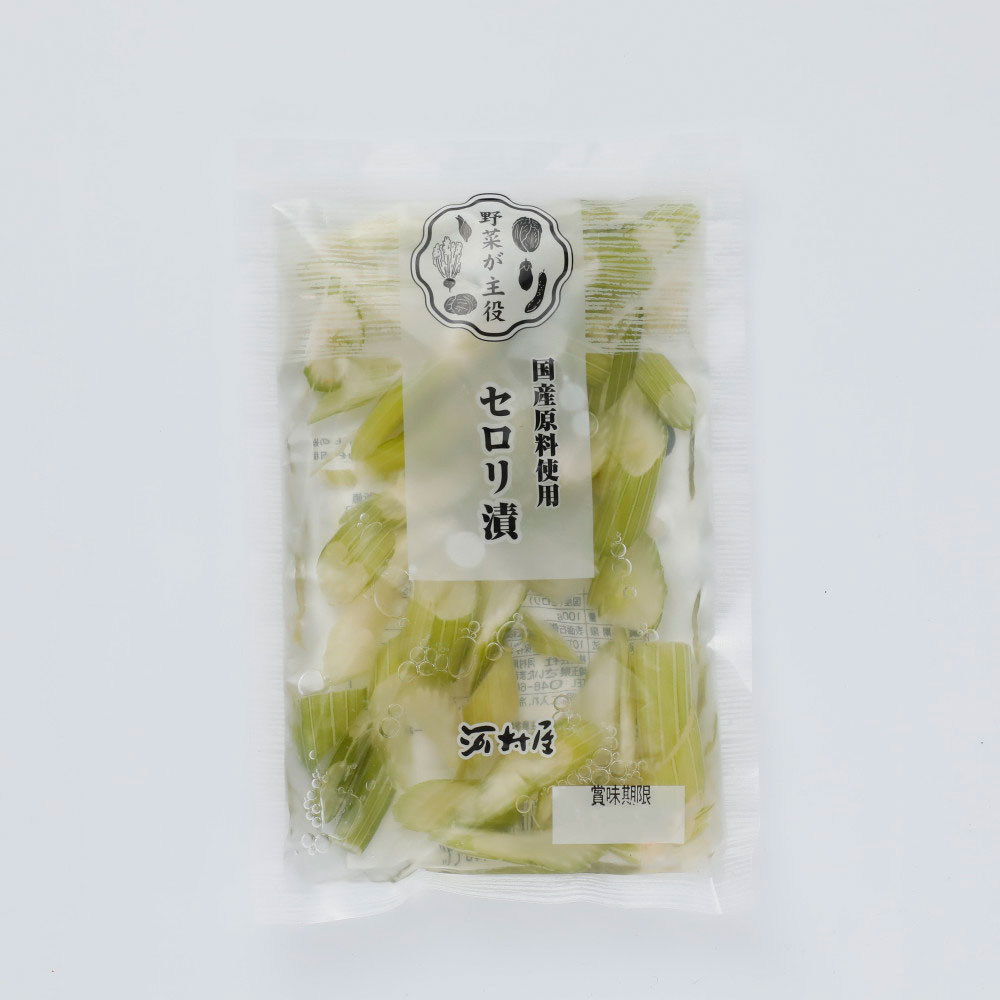 河村屋 国産セロリ浅漬 100g