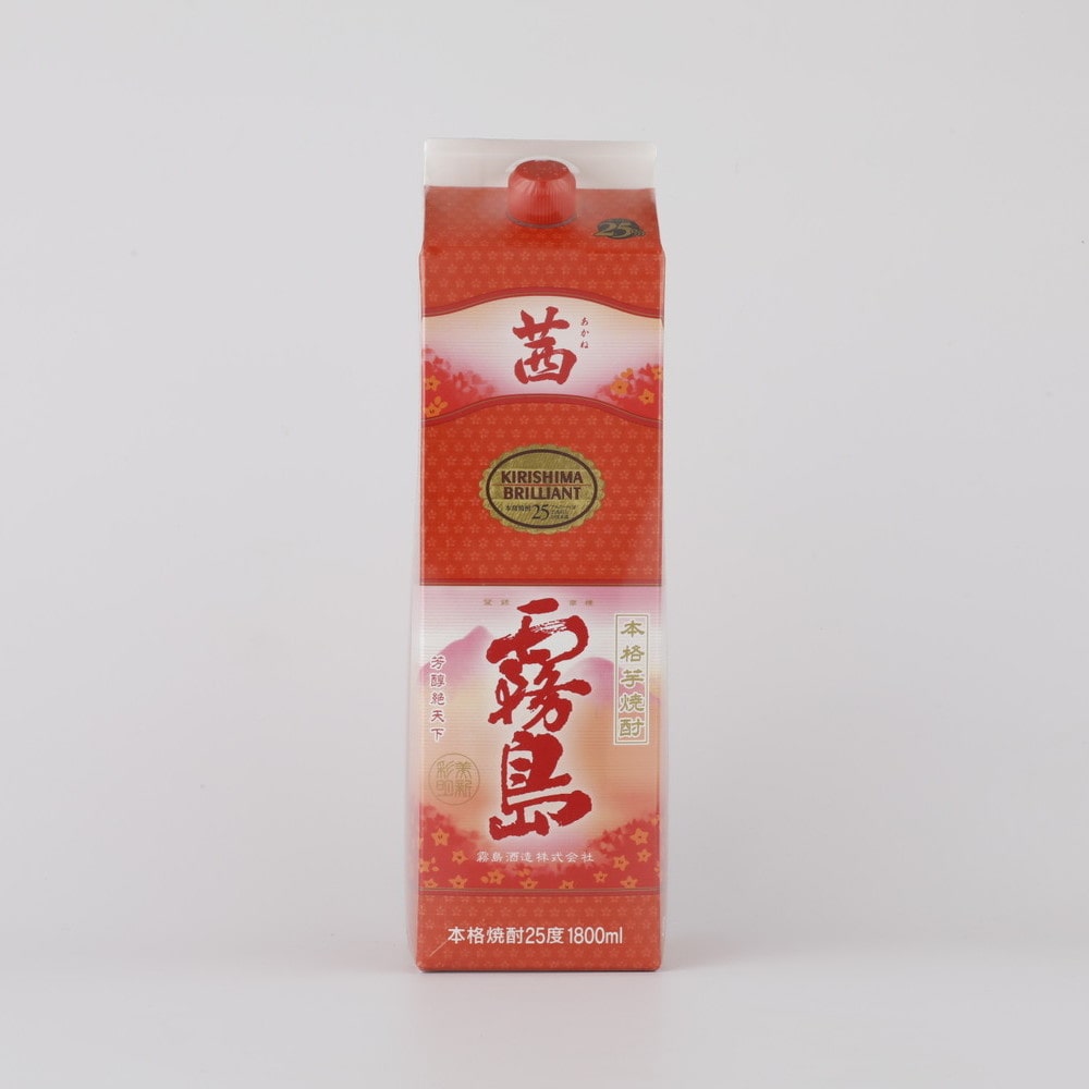 茜霧島パック 25 1800ml