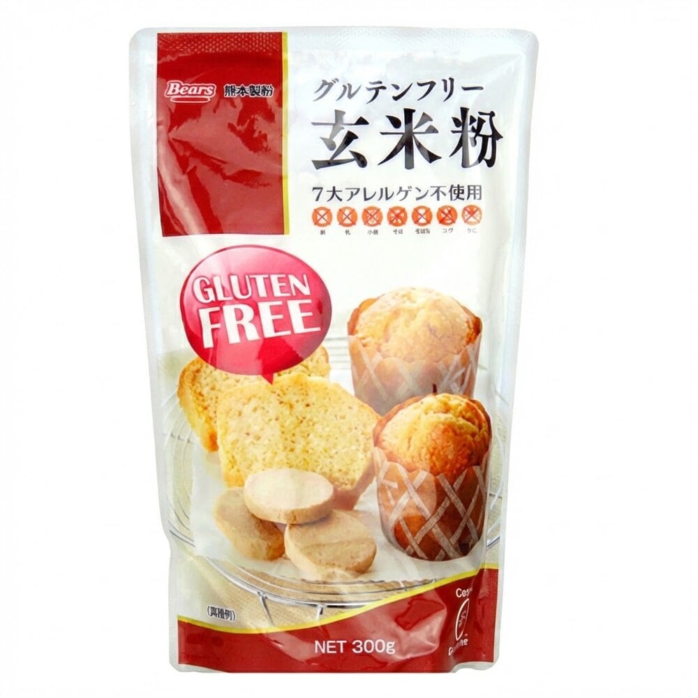 G熊本製粉 グルテンフリー玄米粉 300g