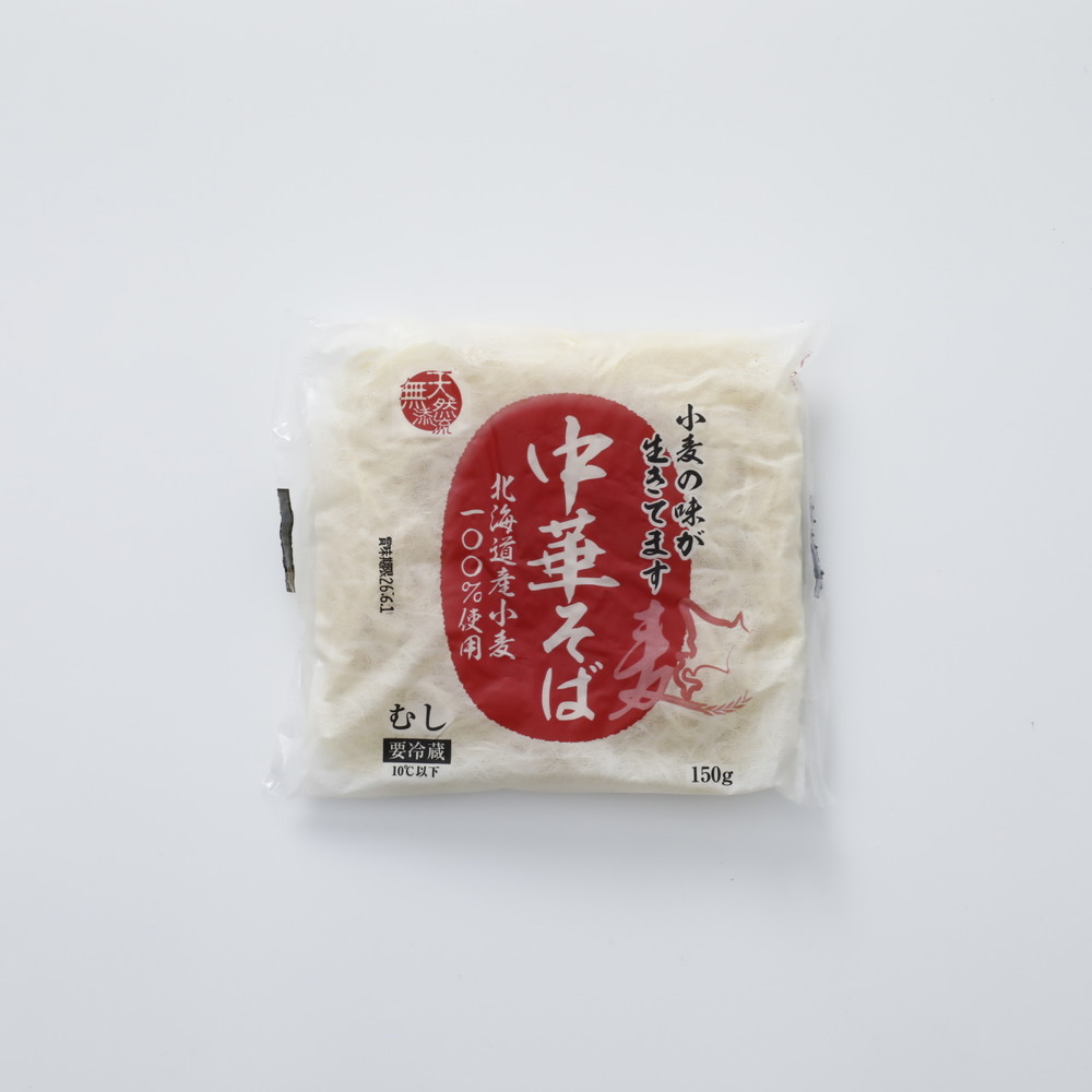 豊国ヌードル 北海道産小麦100％むし中華そば 150g | D+2