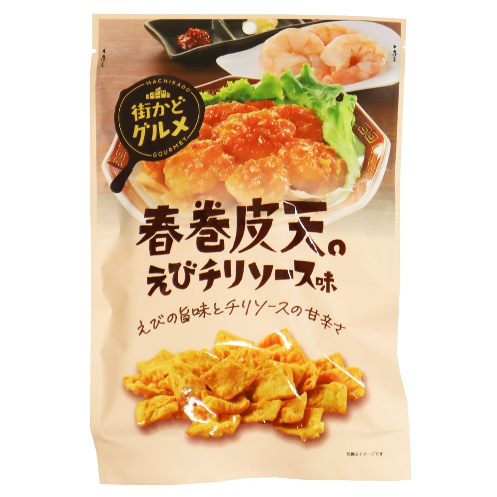 まるか食品 春巻皮天えびチリソース味 50g