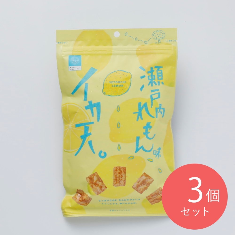 まるか食品 イカ天瀬戸内れもん味 65g×3個