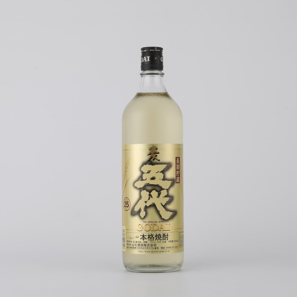 25五代麦長期貯蔵酒 900ML