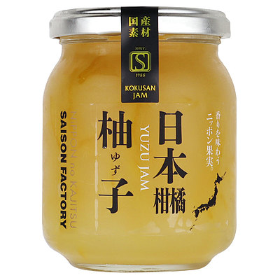 セゾンファクトリー国産素材 国産ゆずジャム 265g