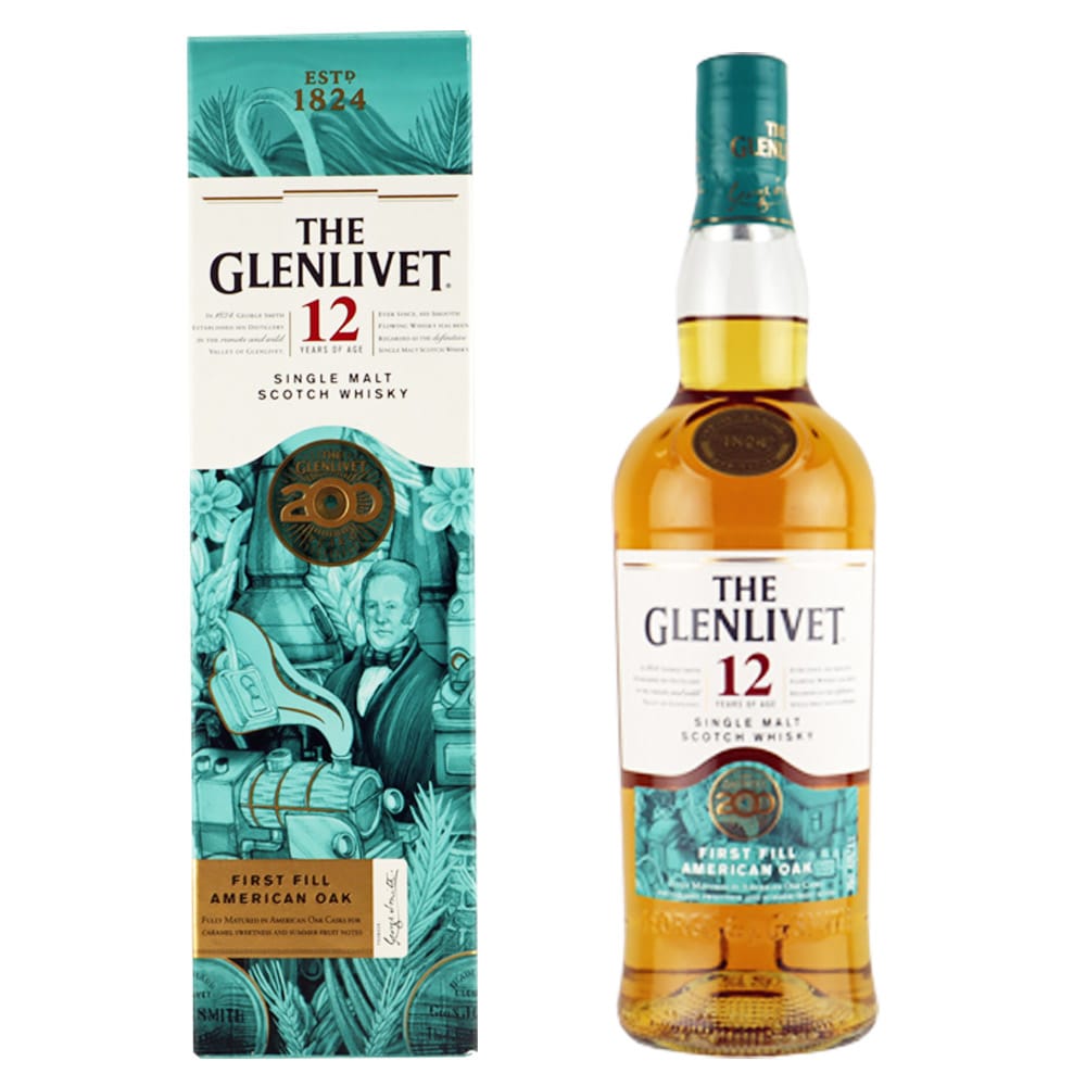 ザ・グレンリベット12年200周年記念限定ボトル 700ml