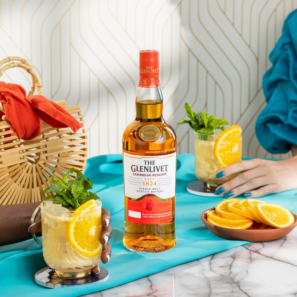 シングルモルトウイスキー ザ・グレンリベット カリビアンリザーブ 700ml | ペルノ・リカール正規輸入品