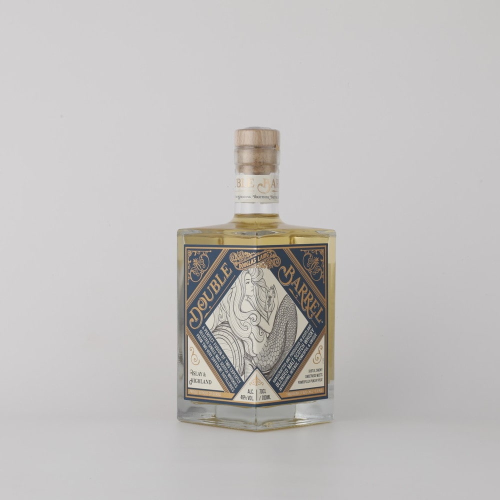 スコッチモルトウイスキー ダブルバレル アイラ&ハイランド 700ml
