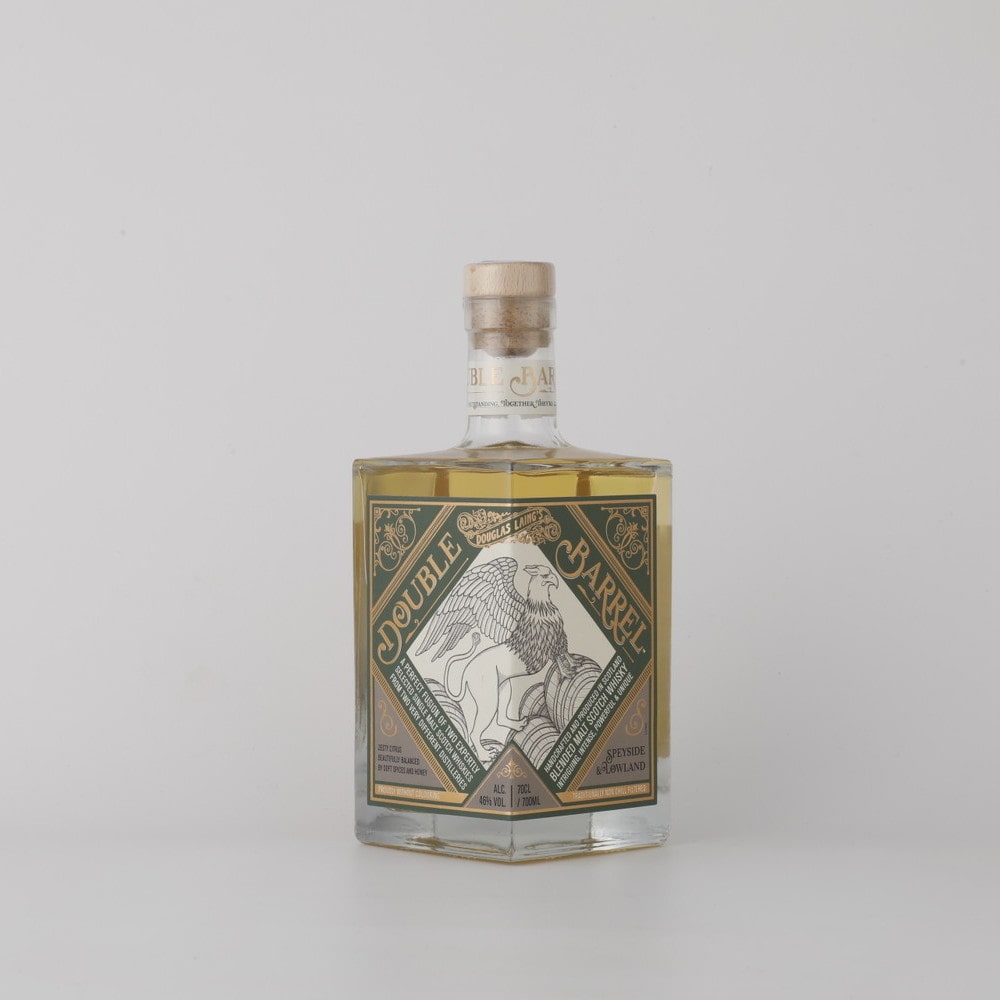 スコッチモルトウイスキー ダブルバベル ローランド&スペイサイド 700ml