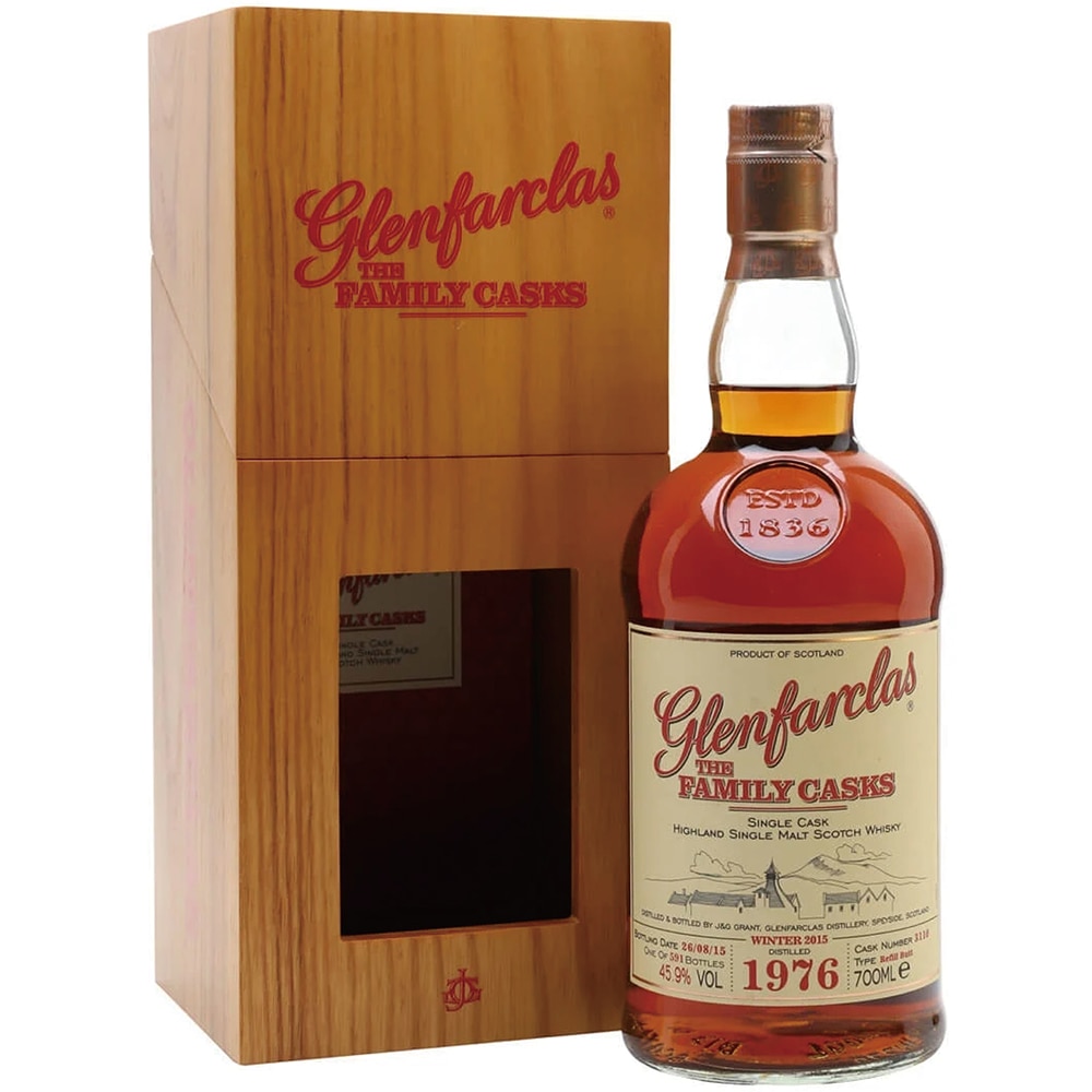 グレンファークラス ファミリーカスク1976 700ml