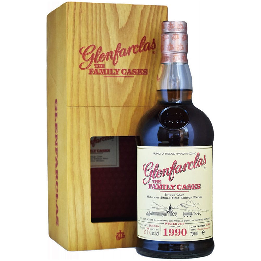 グレンファークラス ファミリーカスク1990 700ml
