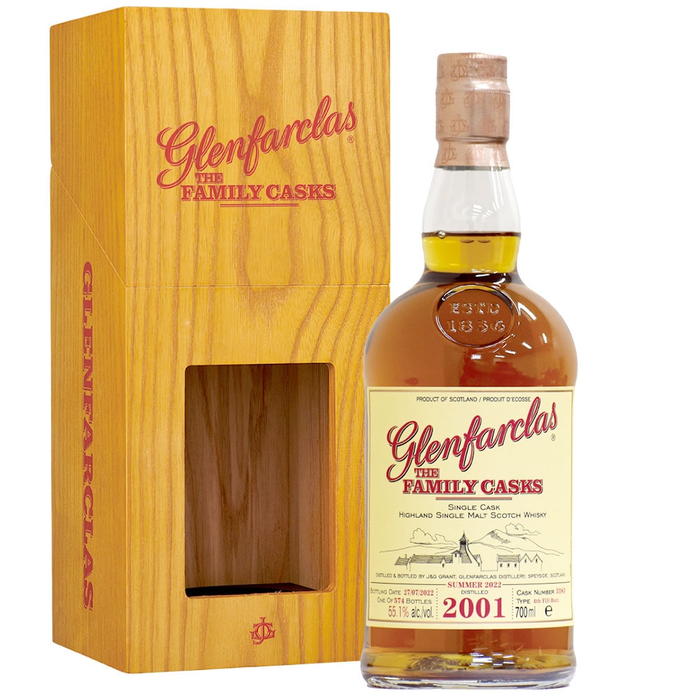 グレンファークラス ファミリーカスク2001 700ml