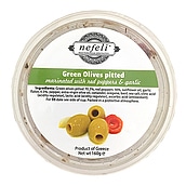 ギリシャ ネフェリ グリーンオリーブ パプリカ 160g