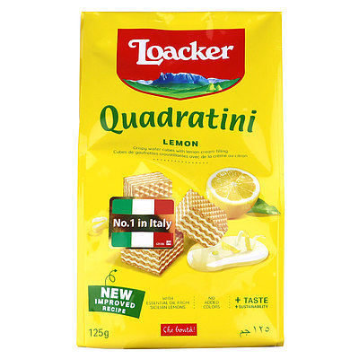 ロアカー クワドラティーニ レモン 125g