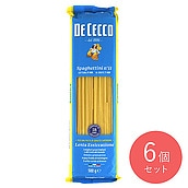 ディ・チェコ #11 スパゲティーニ 1.6mm 500g×6個〔1887〕